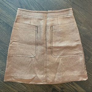Bronze Metallic Marc by Marc Jacobs Skirt
